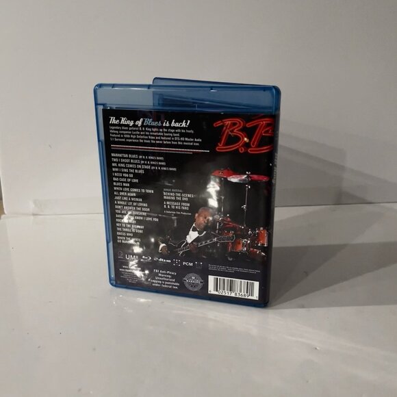 BB King Live Blu Ray Blu-Ray Geffen Records Tested Working OOP Rare! Dollarhide - Picture 3 of 3